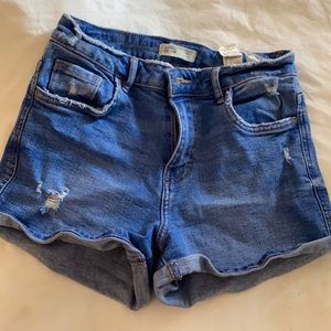 Zara Trafaluc Denim Shorts